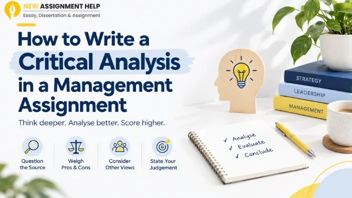 How to Write a Critical Analysis in a Management Assignment
